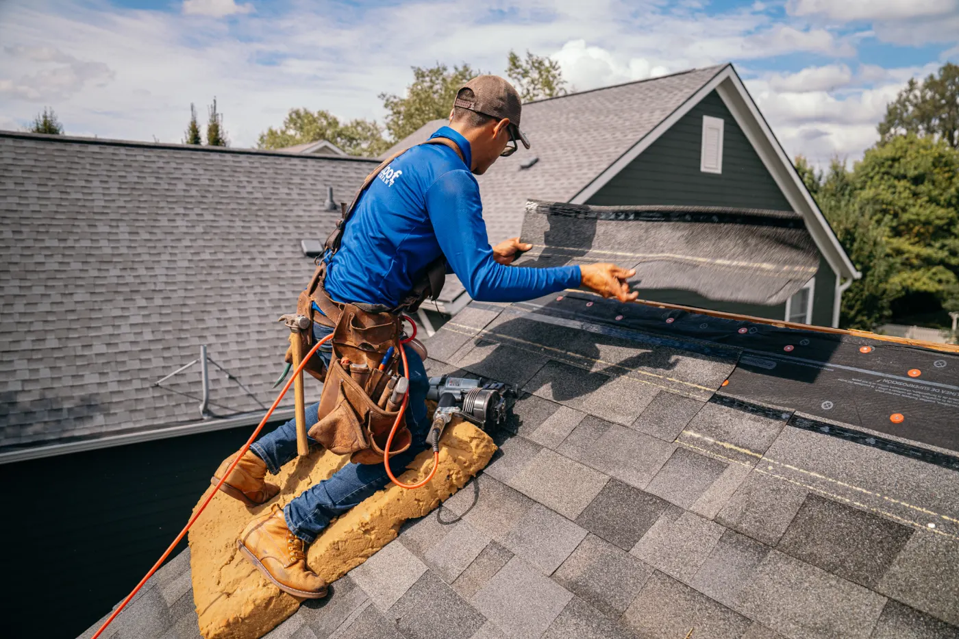 Roofing by Chalmers Roofing near Kokomo, IN